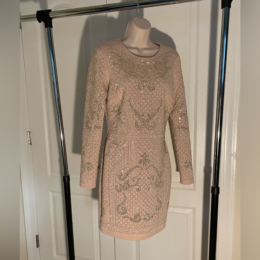 Bebe Rosegold Dress